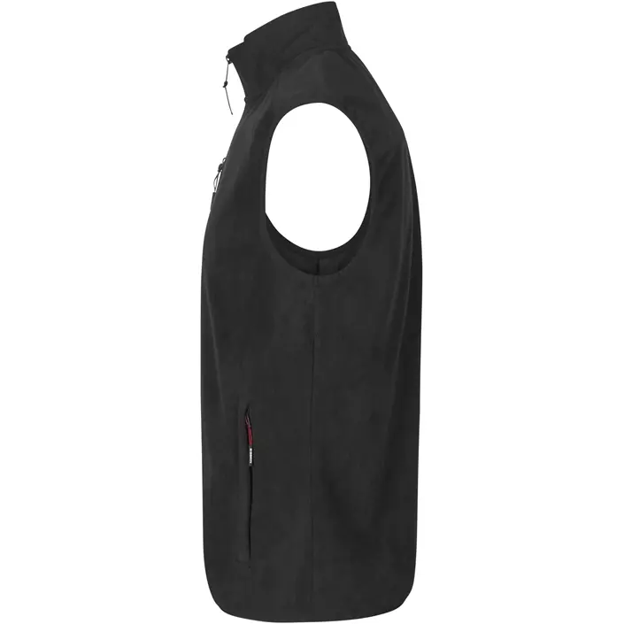 ID Fleece vest, Black, large image number 2