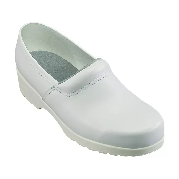 Euro-Dan Flex Sicherheitsclogs mit Fersenkappe S2, Weiß, large image number 0