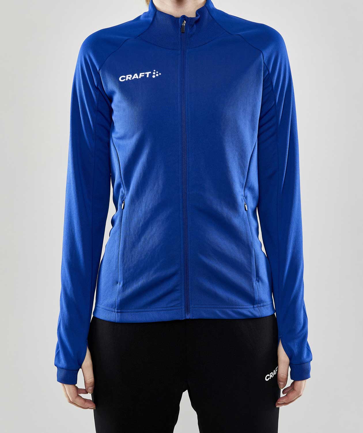 Craft Evolve Full Zip women's sweatshirt, Club Cobolt, large image number 1