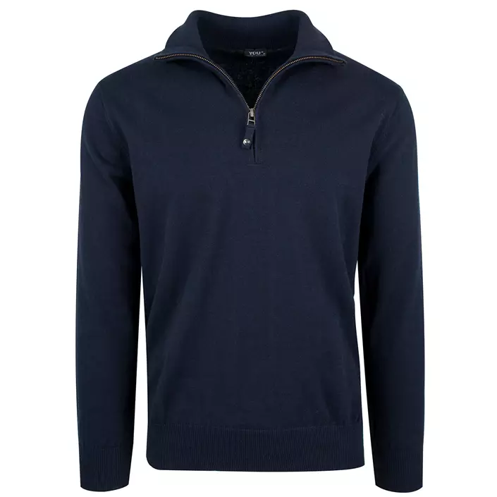 YOU Michigan pullover with zip, Marine Blue, large image number 0
