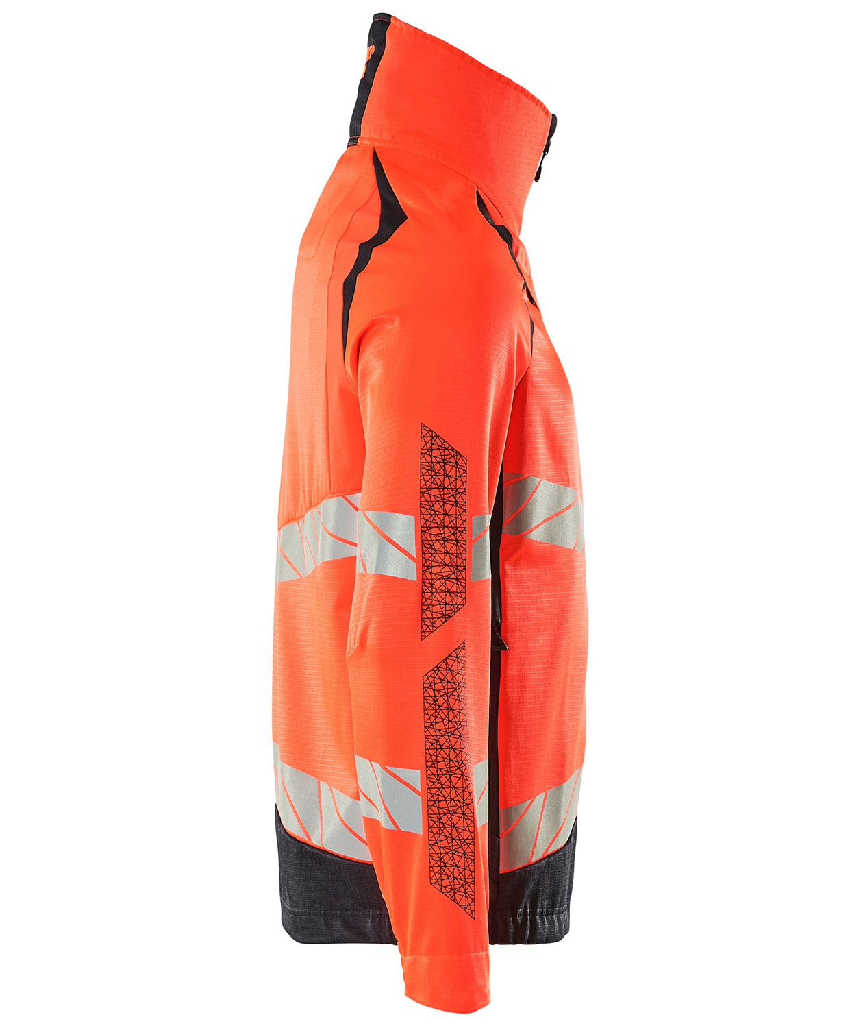 Mascot Accelerate Safe jakke, Hi-Vis R&oslash;d/M&oslash;rk Marine, large image number 3