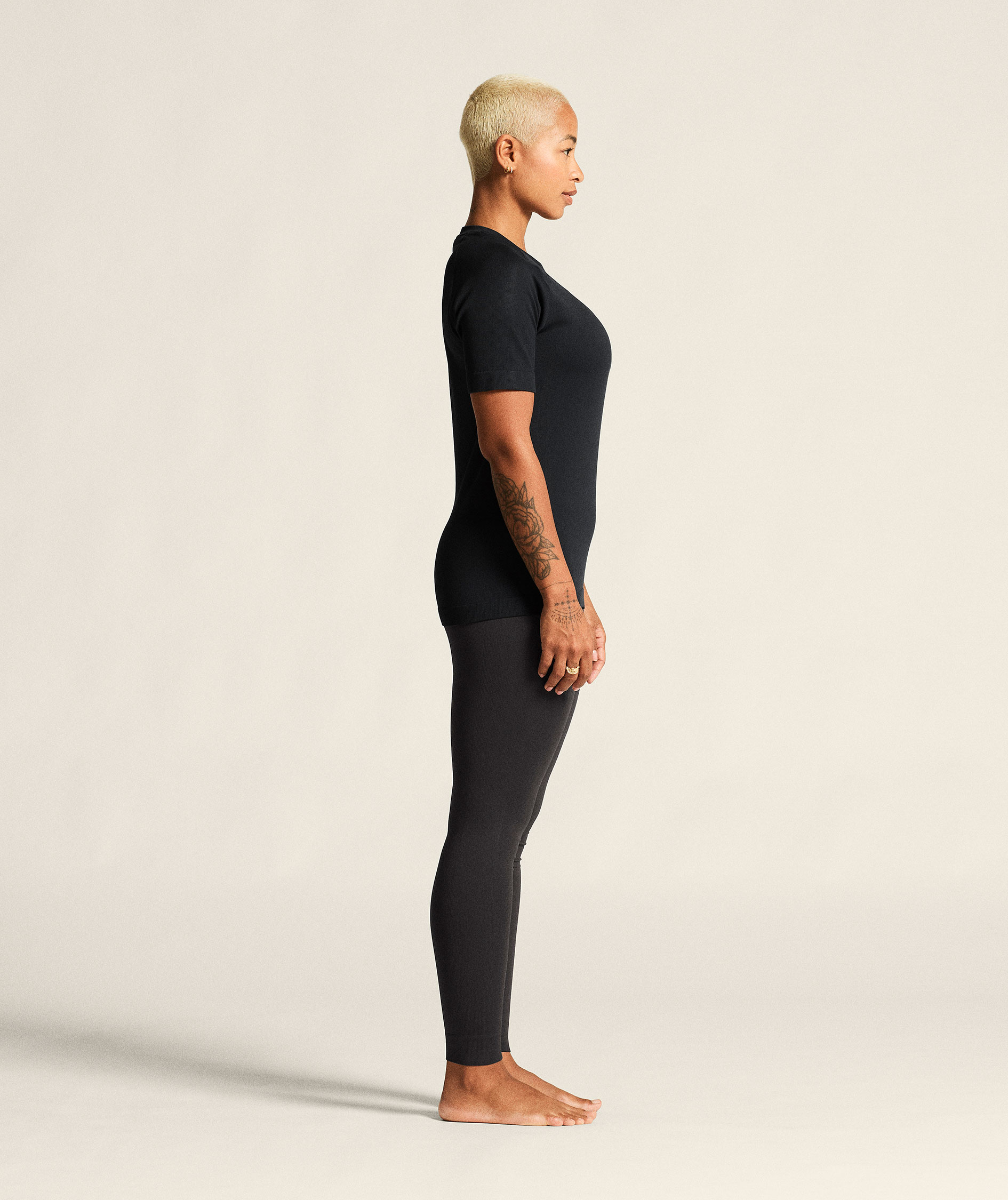 Craft Active Comfort 2 women's short-sleeved baselayer sweater, Black, large image number 7