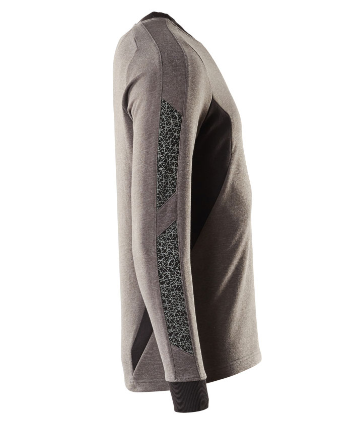 Mascot Accelerate sweatshirt, M&oslash;rk Antrasitt/Svart, large image number 2