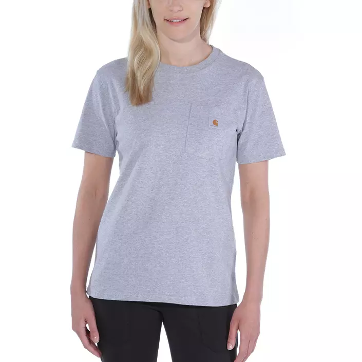 Carhartt Workwear Damen T-Shirt, Grau, large image number 2