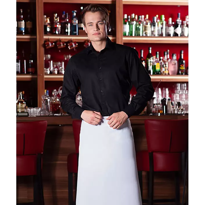 Karlowsky Basic apron, White, White, large image number 1