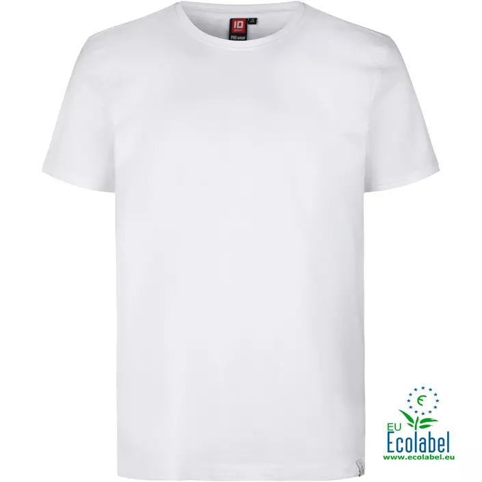 ID PRO wear CARE t-shirt with round neck, White, large image number 0