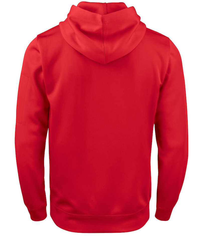 Clique Basic Active  hoodie, Red, large image number 1