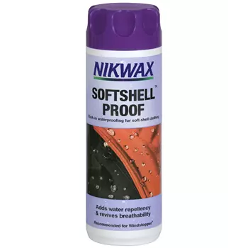 Nikwax Softshell Proof impregnering till softshell 300ml, Transparent