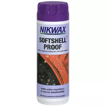 Nikwax Softshell Proof impregnering til softshell 300ml, Transparent