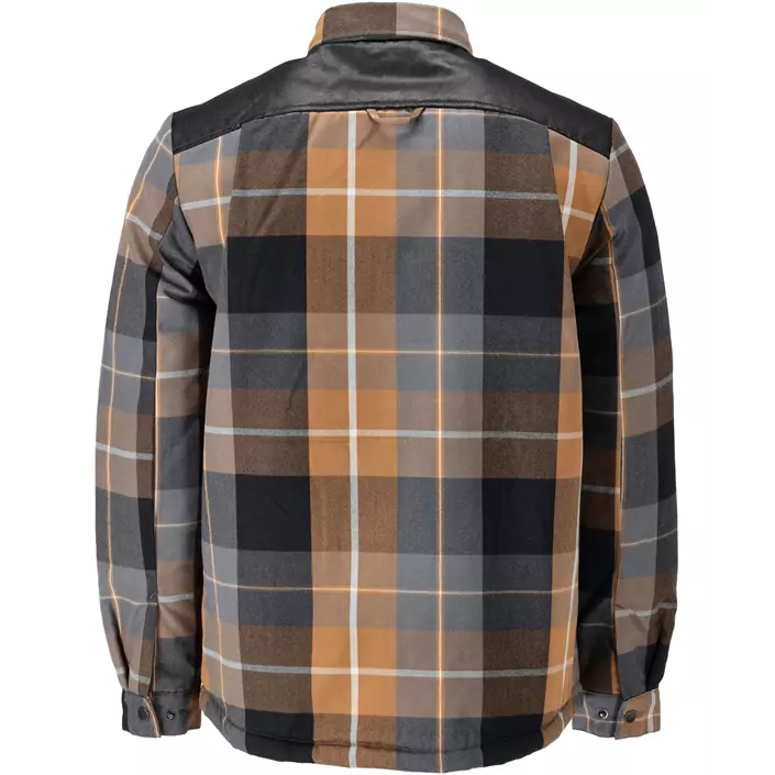 Mascot Customized flannel shirt jacket, Nut brown, large image number 1