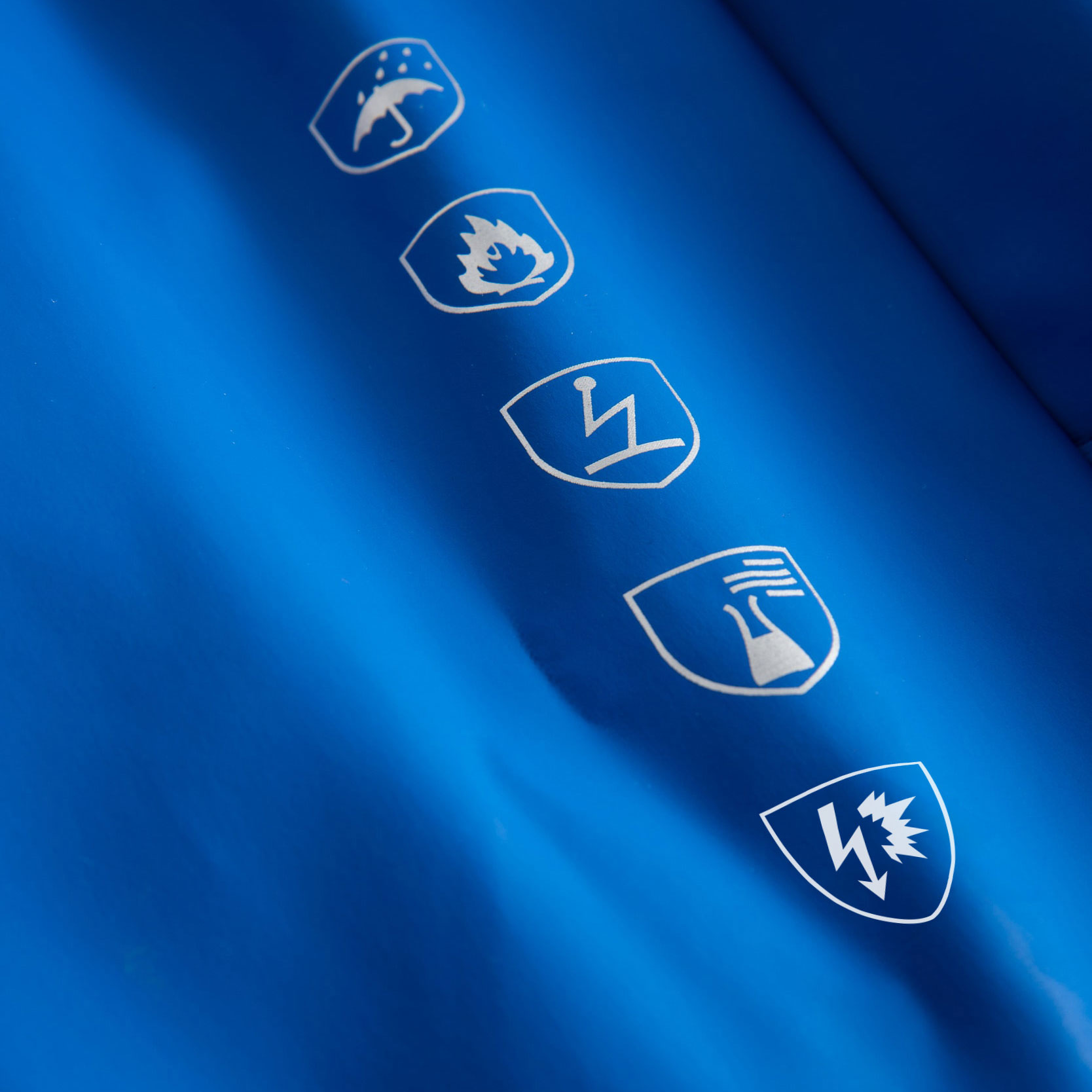 Lyngs&oslash;e Multinorm Regenlatzhose, K&ouml;nigsblau, large image number 3