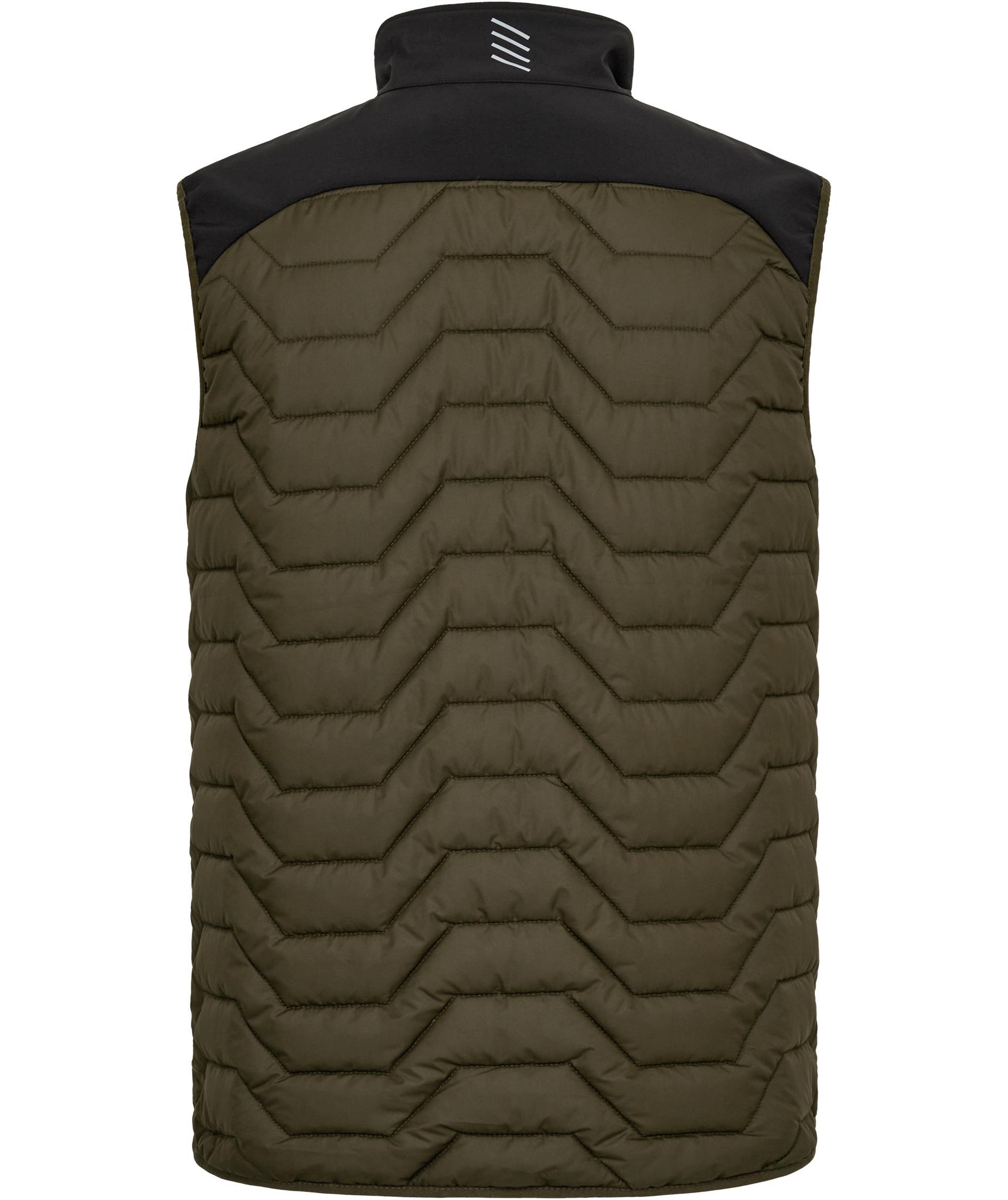 Engel Entire vattert vest, Forest Green/Black, large image number 3