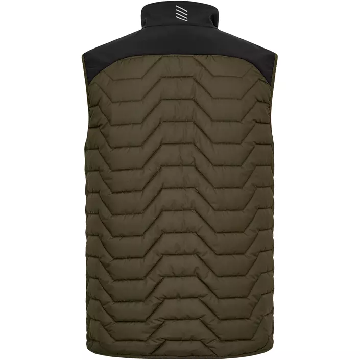 Engel Entire vattert vest, Forest Green/Black, large image number 3