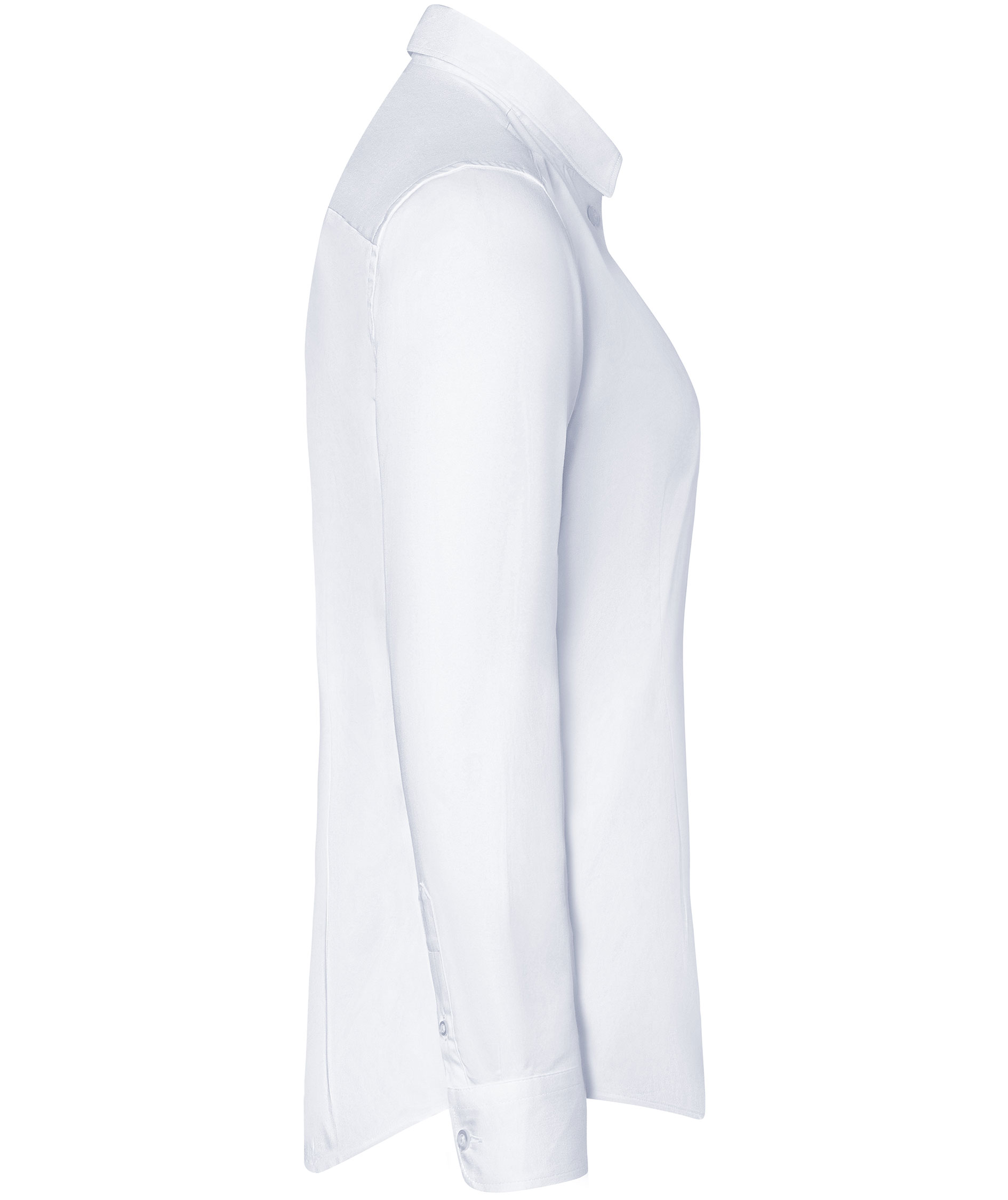 Karlowsky modern fit stretch dameskjorte, White , large image number 3