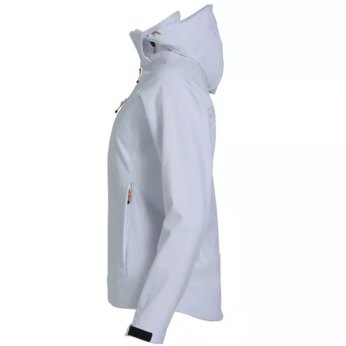 Clique Milford women's softshell jacket, White, large image number 2