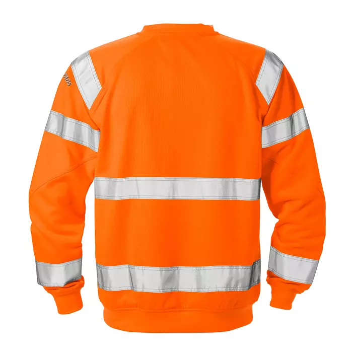 Fristads sweatshirt 7446 SHV, Varsel Orange, large image number 1