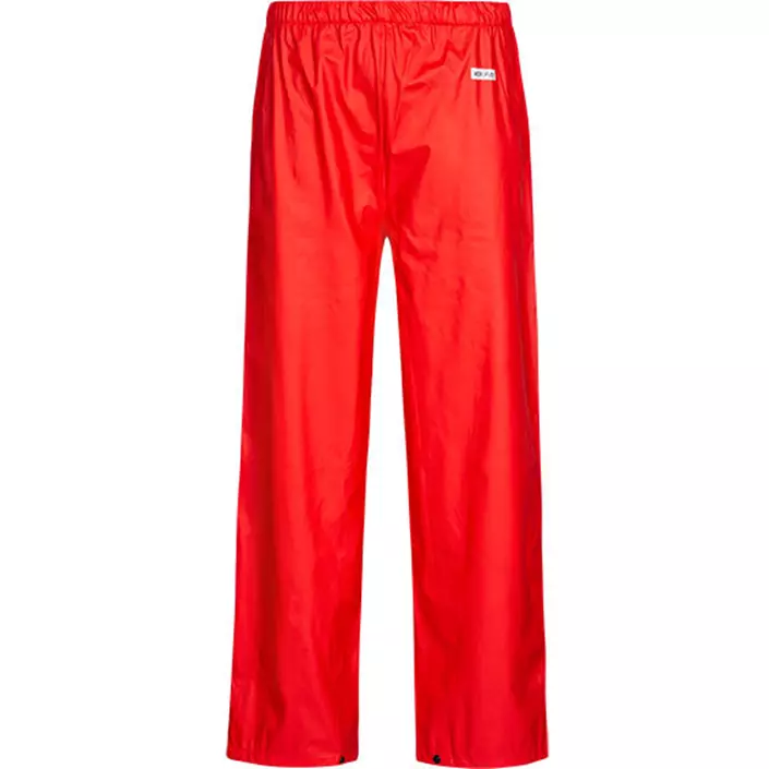Lyngsøe PU rain trousers, Red, large image number 0