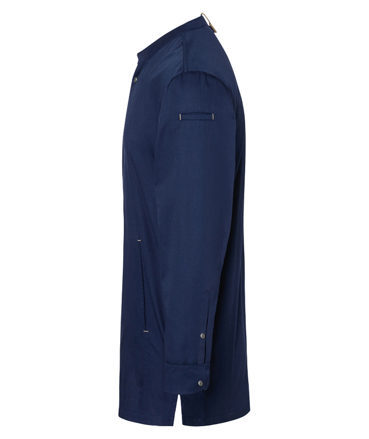 Karlowsky Green-generation chefs jacket, Steel Blue, large image number 3