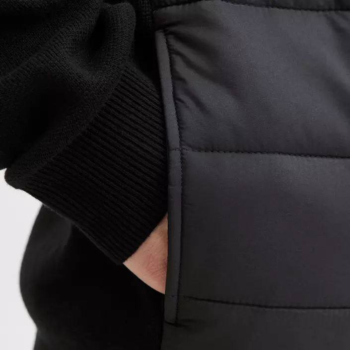 Jack & Jones JJEPERFECT hybrid cardigan, Black, large image number 5