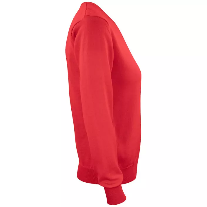 Cutter & Buck Everett dame trøje med merinould, Rød, large image number 2
