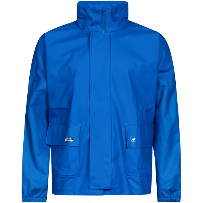 Lyngsøe PU/PVC Rain jacket LR1841, Royal Blue, large image number 0