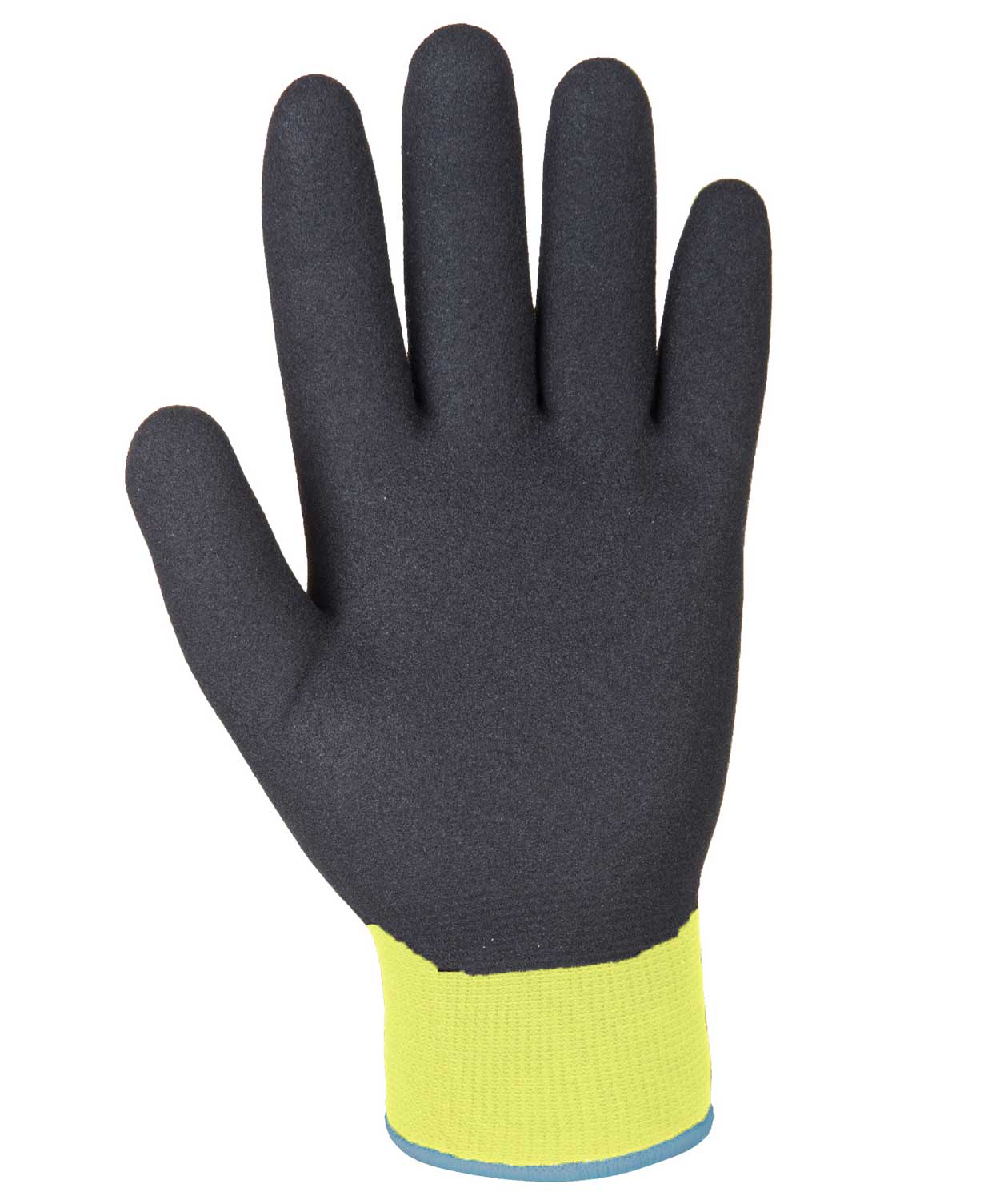Portwest A146 vinter arbejdshandsker, Gul/Sort, large image number 2