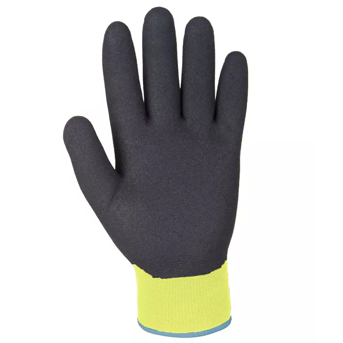 Portwest A146 winter work gloves, Yellow/Black, large image number 2