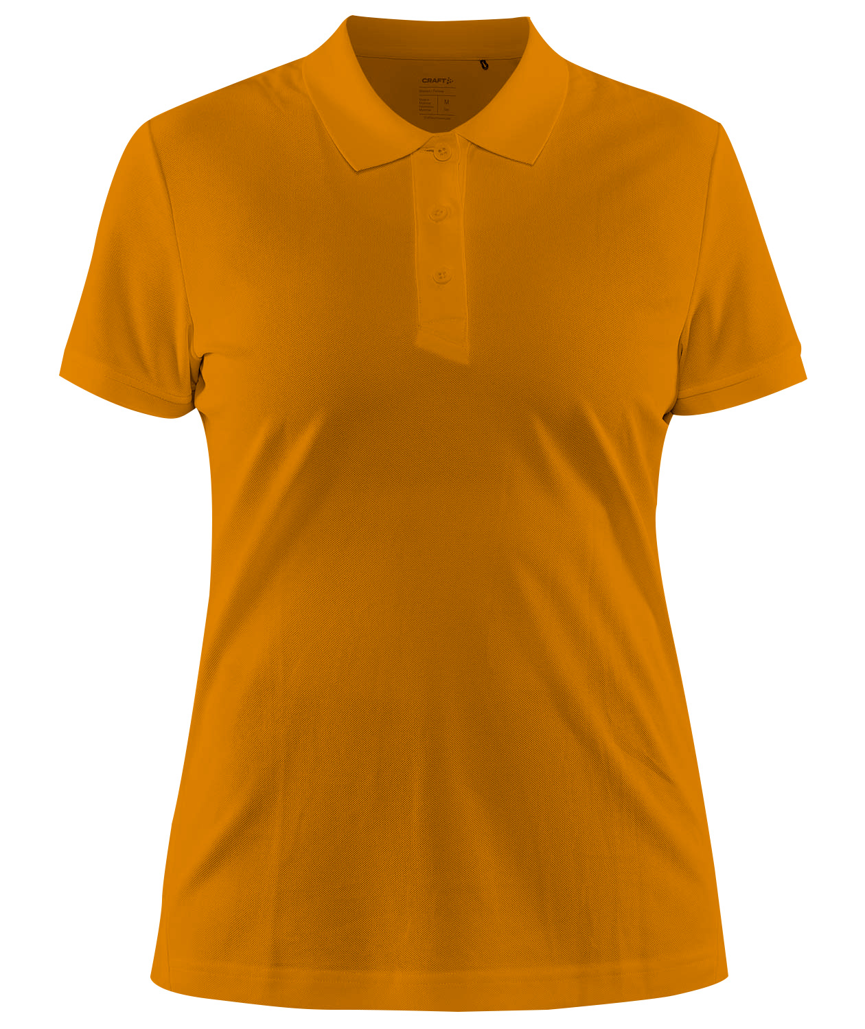 Craft Core Unify women's polo shirt, Orange Melange, Orange Melange, swatch
