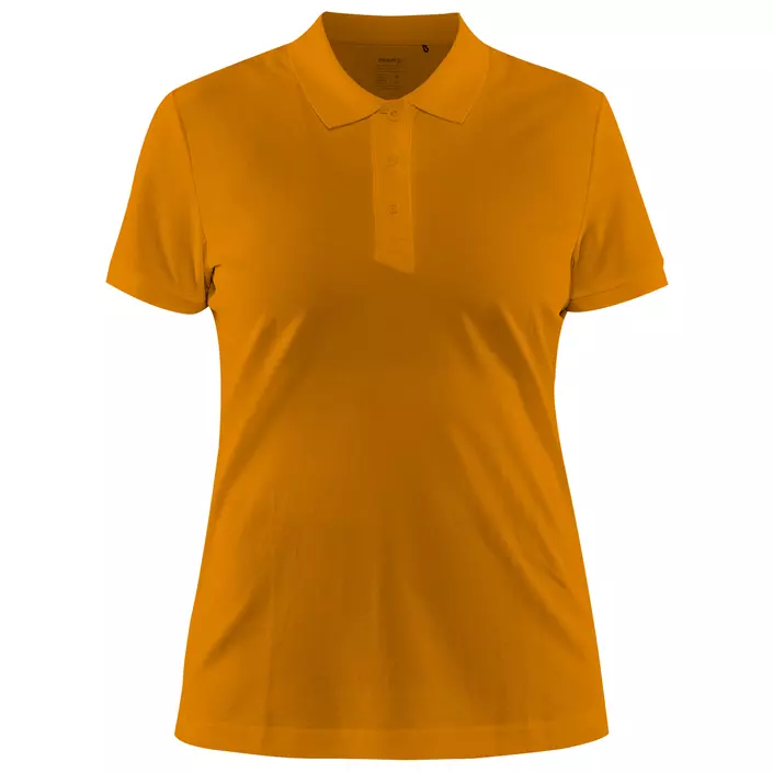 Craft Core Unify women's polo shirt, Orange Melange, large image number 0
