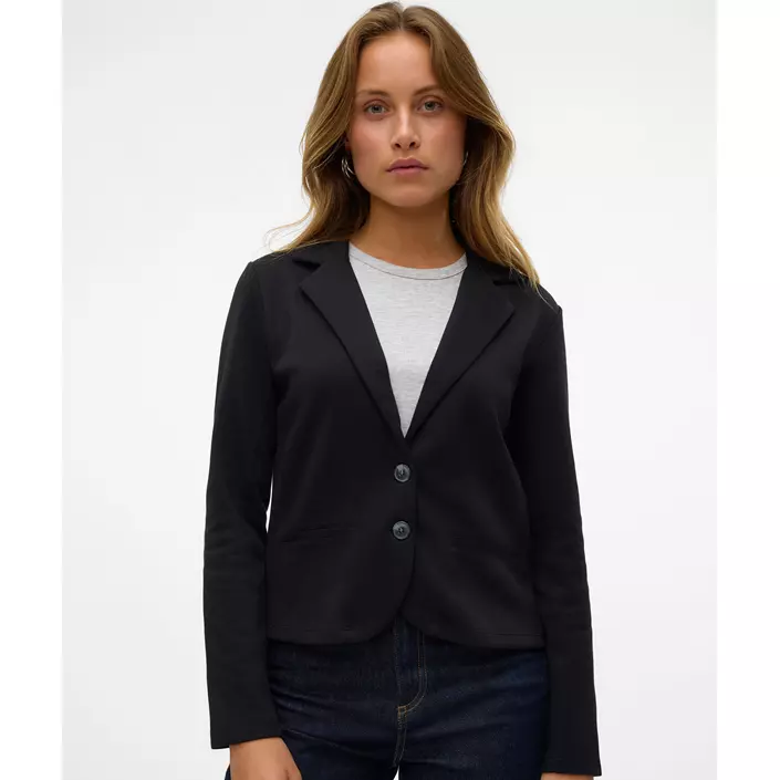 Vero Moda VMEMMA Regular Fit kavaj dam, Black, large image number 4