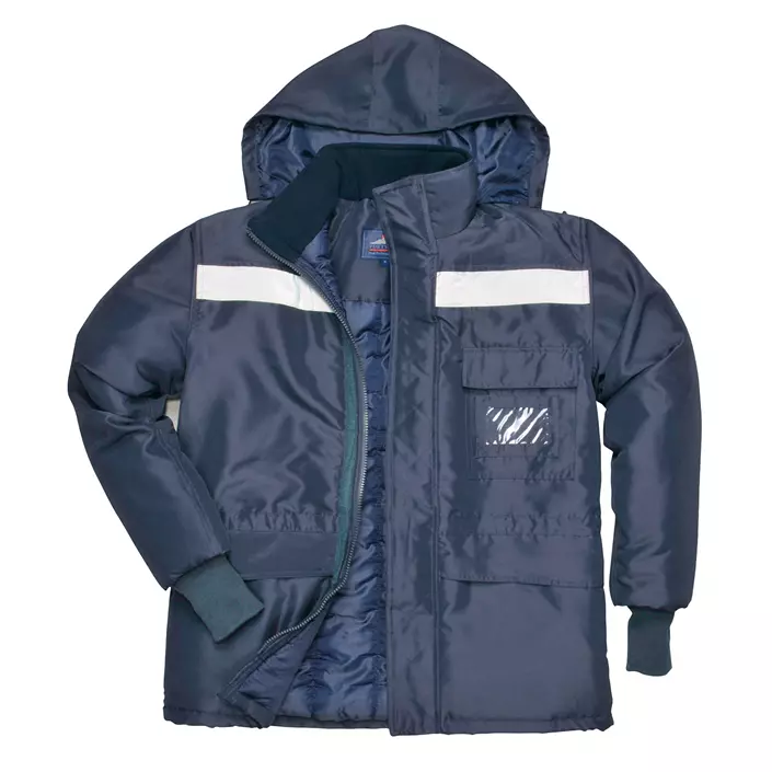 Portwest Coldstore winter jacket, Marine Blue, large image number 0