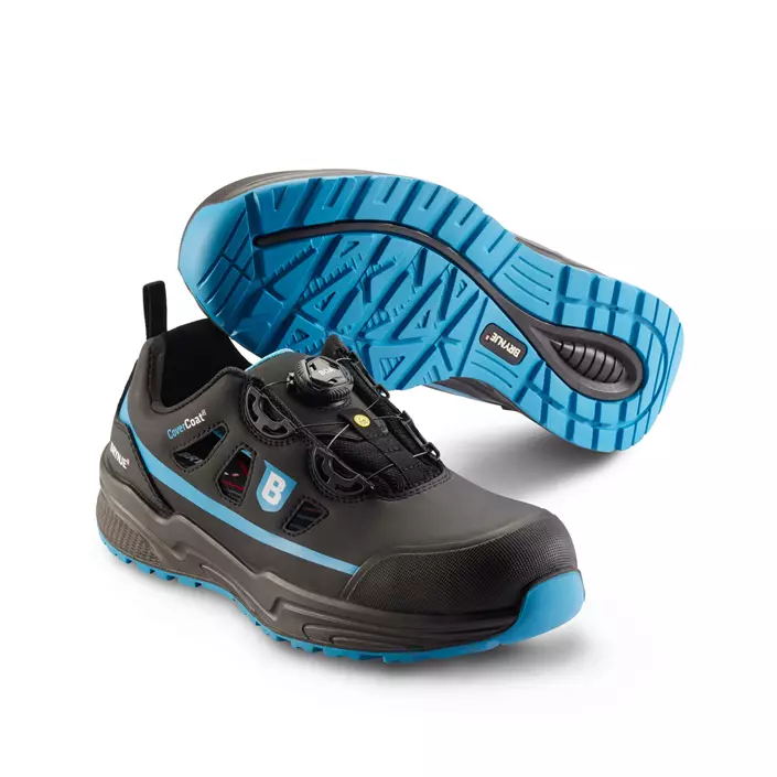 Brynje Blue Style safety sandals S1P, Black, large image number 0