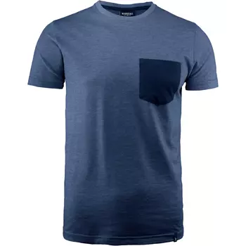 J. Harvest Sportswear Portwillow T-skjorte, Dark Blue Melange