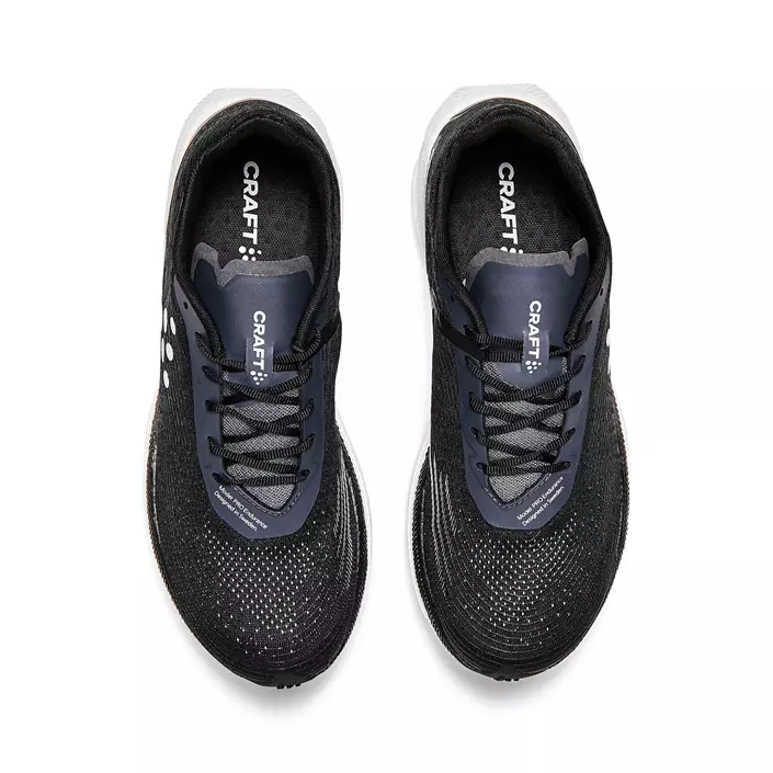 Craft PRO Endur Distance running shoes, Black/white, large image number 3