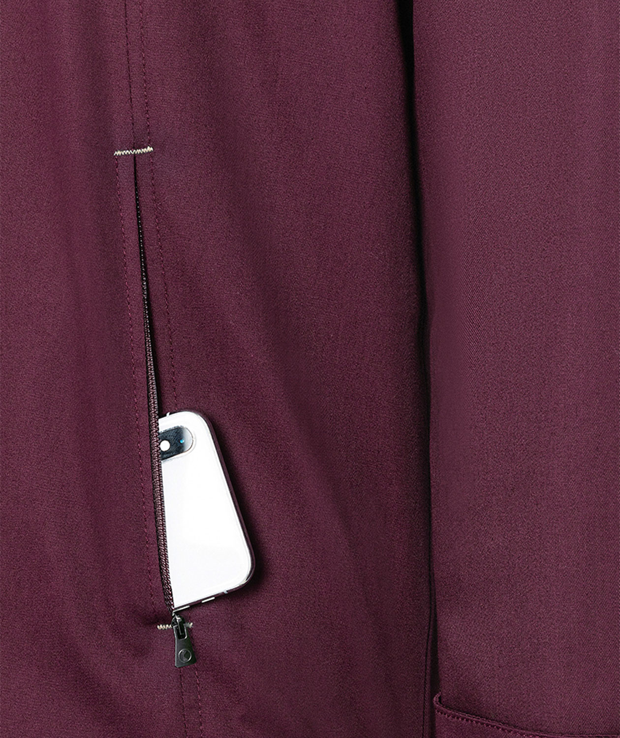 Karlowsky Green-generation kockjacka, Aubergine, large image number 4