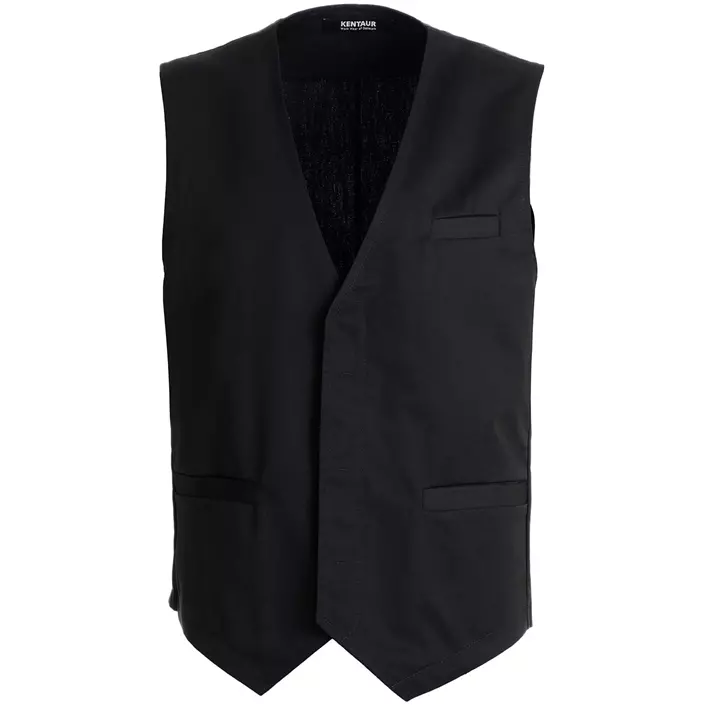 Kentaur server waistcoat, Black, large image number 0