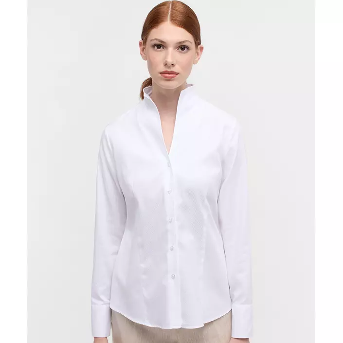 Eterna Regular fit Damenhemd, White, large image number 1