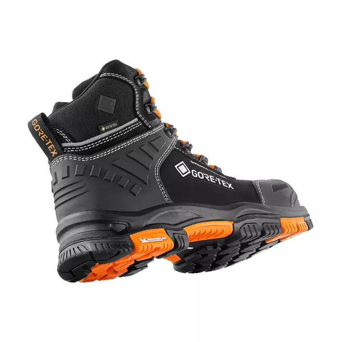 VM Footwear Hamiton skyddskängor S7L, Svart/Orange, large image number 1