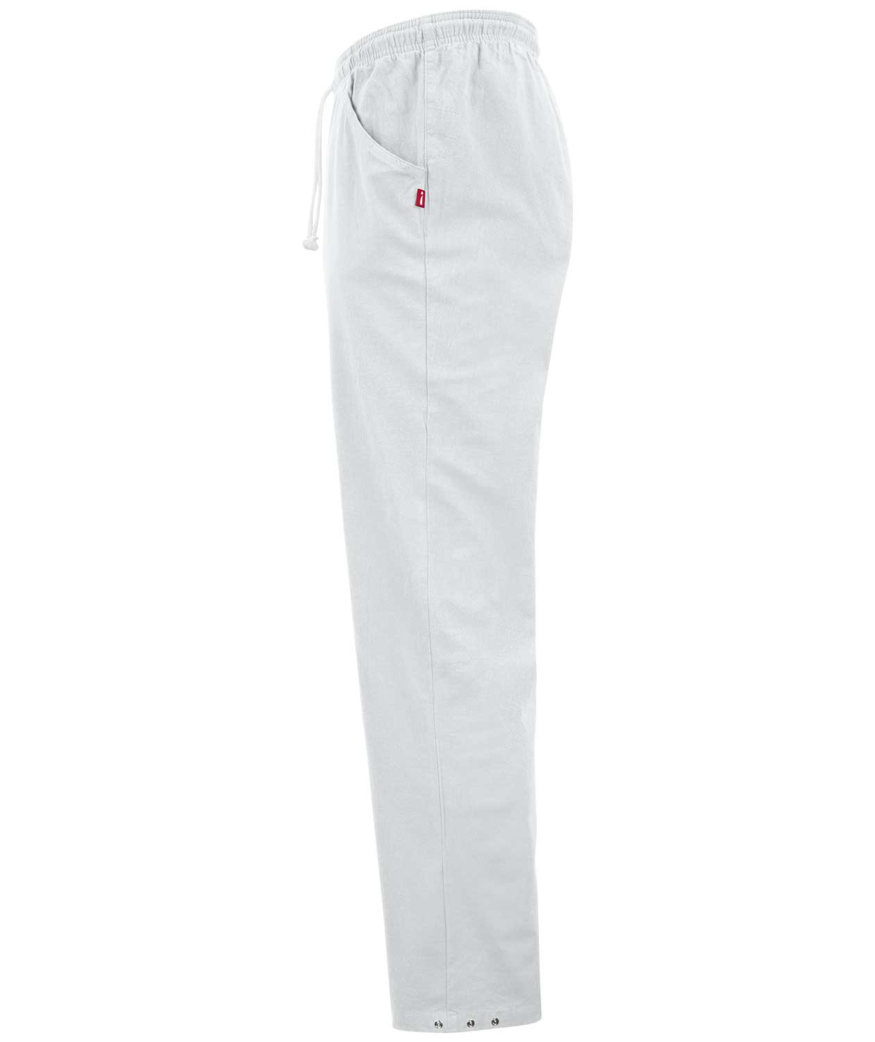 Smila Workwear Cody  bukser, Hvid, large image number 3