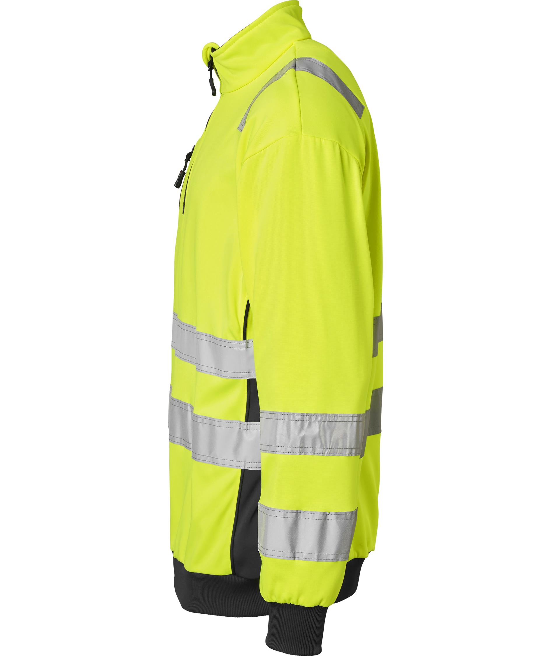 Top Swede sweatshirt 136, Hi-Vis Gul/Navy, large image number 3