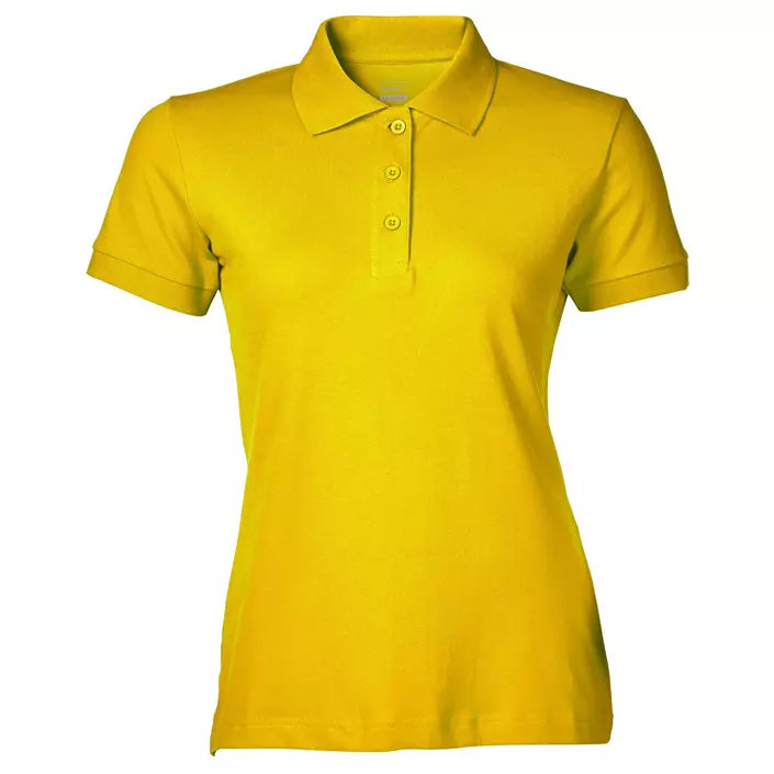 Mascot Crossover Grasse women's polo shirt, Sun Yellow, large image number 0
