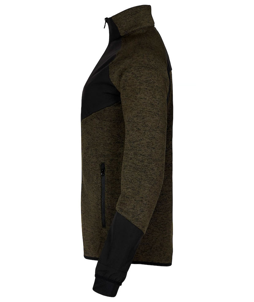 Clique Haines women's fleece jacket, Fog Green, large image number 2