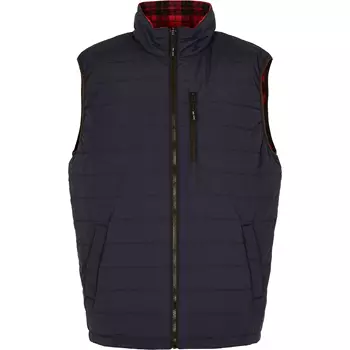 ProActive reversible flannel vest, Red