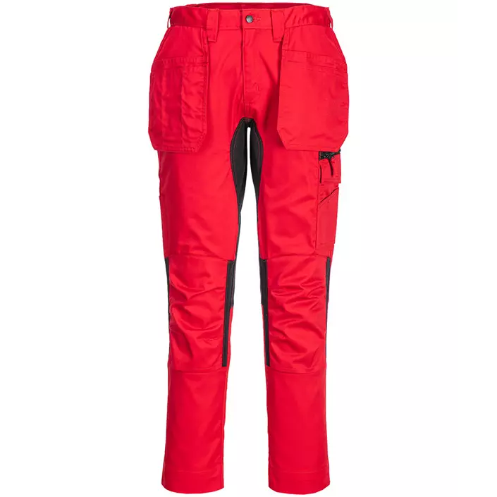 Portwest WX2 Eco craftsman trousers, Deep red, large image number 0