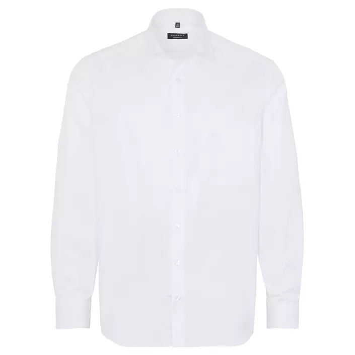 Eterna Cover Twill Comfort fit shirt with ultra long sleeves 72 cm, White, large image number 0