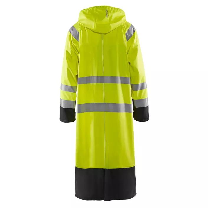 Blåkläder raincoat, Hi-vis Yellow/Black, large image number 2