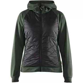 Blåkläder hoodie med dragkedja dam