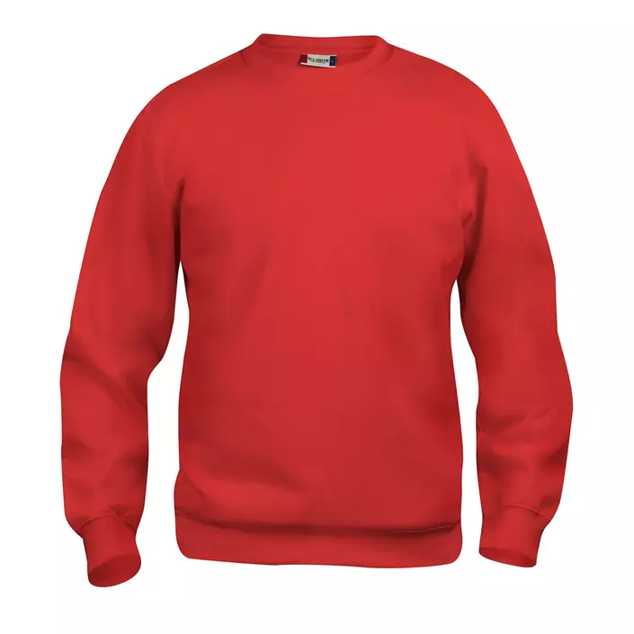 Clique Basic Roundneck Pullover, Rot, large image number 0