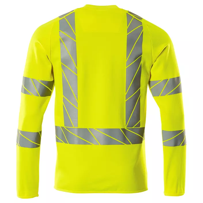 Mascot Accelerate Safe langærmet T-shirt, Hi-viz gul, large image number 1