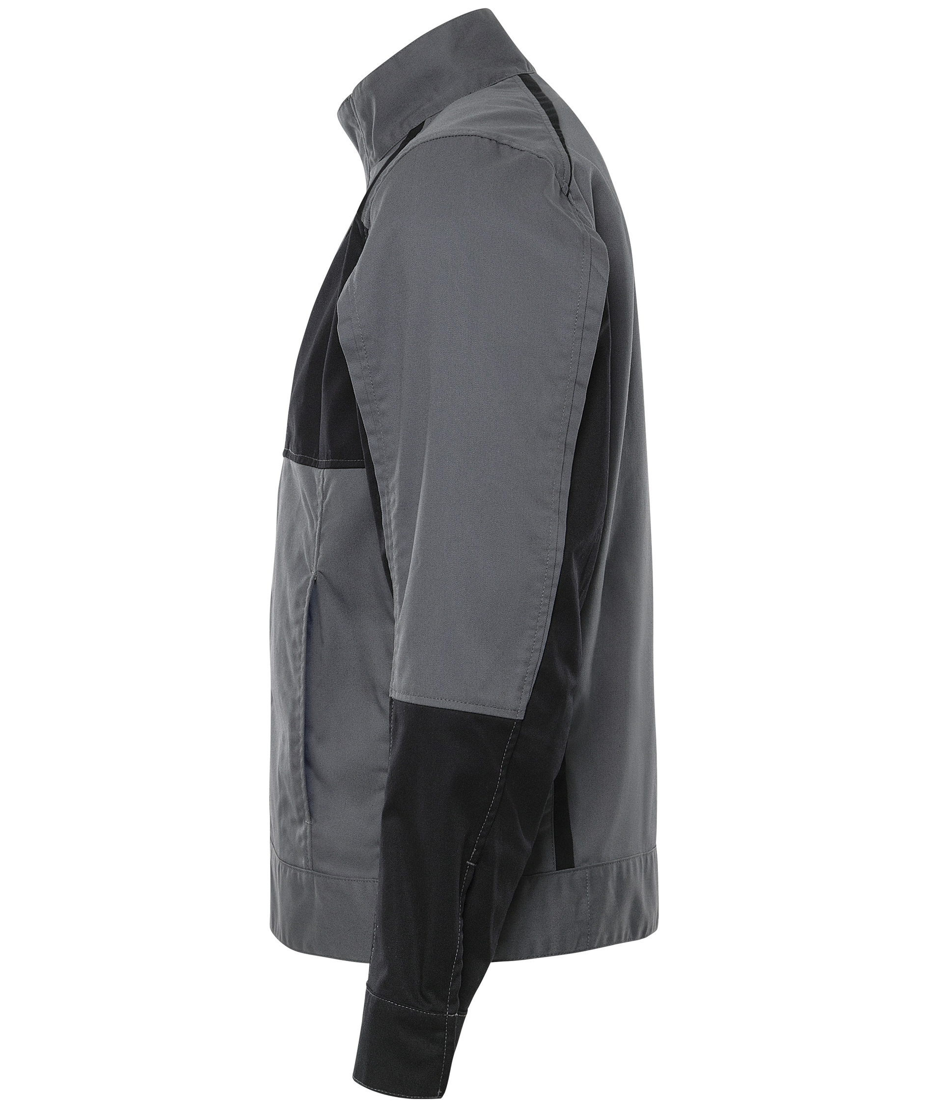 Fristads Green arbetsjacka 4930 GWM, Gr&aring;/Svart, large image number 4